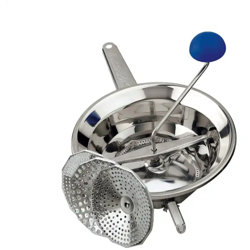 Lgvshopping - Passatutto Passa Pomodoro Verdure Setaccio Manuale In Acciaio Inox 20cm 3 Filtri precio