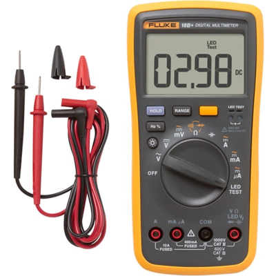 Multimetro, resistenza + capacita + test di continuita, spegnimento automatico - FLUKE