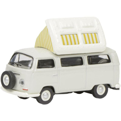 Schuco 452640400 H0 Volkswagen T2a bus da campeggio con tetto aperto características