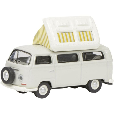 Schuco 452640400 H0 Volkswagen T2a bus da campeggio con tetto aperto