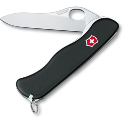 Coltellino svizzero Victorinox Sentinel One Mano 1.0.8413.M3 nero con 4 funzioni Include una lama grande con chiusura a una mano precio