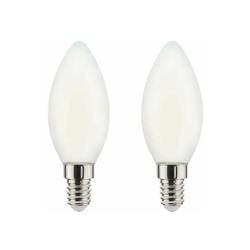 Lampadina a filamento a LED XXCELL Flame Frosted Flame - E14 equivalente 40W x2 precio