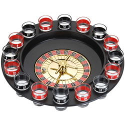 Roulette Con 16 Bicchierini Gioco da Tavolo Alcolico Drinking Festa Party Regalo - LGVHSOPPING precio