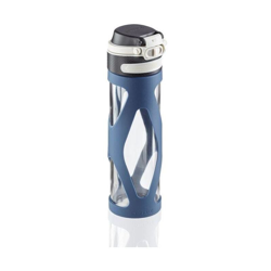 Borraccia Flip in Vetro Blu 600ml - Leifheit precio