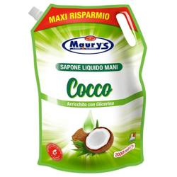 SAPONE LIQUIDO RICARICA COCCO 2 LT - Maury's en oferta