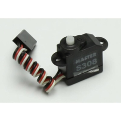 Micro Servo S308 Servo analogico Materiale trasmissione: Plastica Sistema innesto: Uni (Graupner / JR / Futaba) - Master en oferta