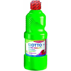 TEMPERA 500ML VERDE LAVABILE SENZA GLUTINE - Giotto precio