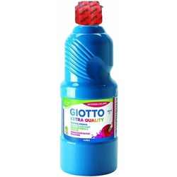 TEMPERA 500ML CIANO LAVABILE SENZA GLUTINE - Giotto precio