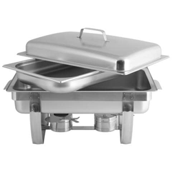 Chafing Dish Coperchio Mobile Gn1/1 Inox cm 56X35.5X31 características