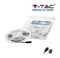 STRISCIA LED 1200LED V-Tac SMD Bobina 5mt Strip 2835 ALTA LUMINOSITA' IP20-naturale - S-DSHOP precio