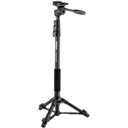 Monopiede con Viti a Testa Altezza Max 187 cm Nero Grigio 17248-EU en oferta