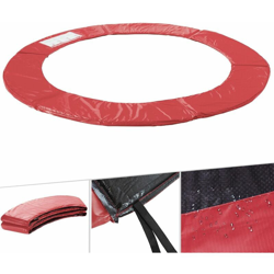 Arebos Copertura Bordo di Protezione per Trampolino Elastico Molla 457cm Rosso características