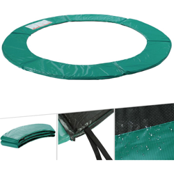 Arebos Copertura Bordo di Protezione per Trampolino Elastico Molla 366cm Verde características