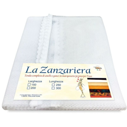 TENDA RETE ZANZARIERA DA ESTERNO GIARDINO BALCONE UNITO BIANCO Cm. 150x250 - TEX FAMILY características