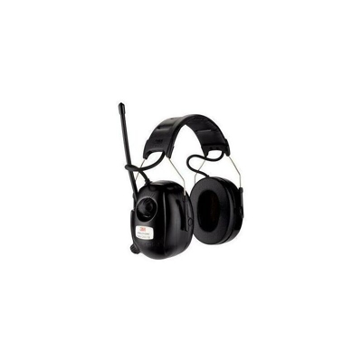 Peltor Cuffia Padiglione Auricolare DAB+ FM Radio 31dB HRXD7A-01 Nero