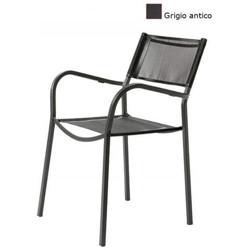 Sedia Da Giardino Con Braccioli Poltrona Alice Ch1651 - Alice Ch1651 Grigio Antico características