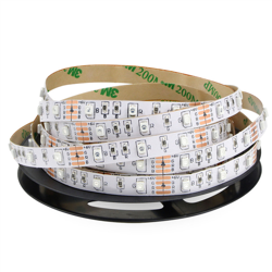 Striscia LED strip RGB 14,4W/60pcs mt SMD5050 alta luminosità STI características