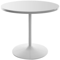 Tavolo Da Pranzo Design Bianco D90 Calista en oferta