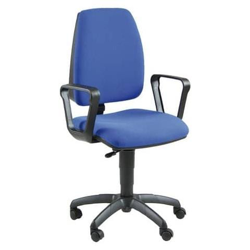 Sedia Operativa Girevole Jupiter Jubr Eco Smart - Rivestimento Eco Blu - Con Braccioli - Jubr / eb precio