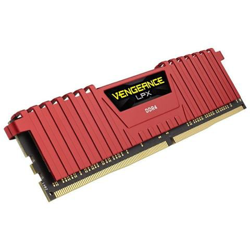 Memoria RAM Vengeance LPX 8 GB DDR4 2400 Mhz CL16 Colore Rosso en oferta