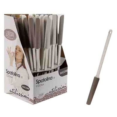 Spatolina Cucina Silicone Ass. 18Cm - FALSE