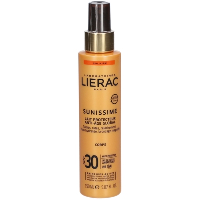 LIERAC SUNISSIME Latte Protettivo Energizzante Anti-Età Globale SPF30