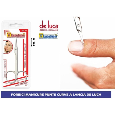 Bighouse It - FORBICI MANICURE PUNTE CURVE A LANCIA DE LUCA