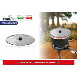 Bighouse It - COPERCHIO ALLUMINIO CM.64 PENTALUX en oferta