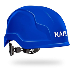 Casco lavoro Kask blu elmetto regolabile protezione rischi elettrici cantiere características