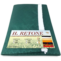 Tex Family - TENDA RETE ZANZARIERA DA ESTERNO GIARDINO BALCONE ROMBO UNITO VERDE CM.150X250 QUALITÀ EXTRA características