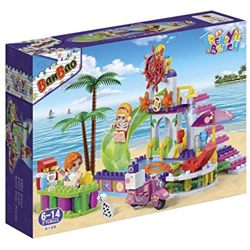 BanBao 6128 - Set Costruzioni Spiaggia TUK TUK combinabili con i mattoncini LEGO precio