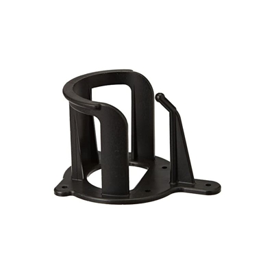 001235 - Supporto per Snaffle in plastica, Colore: Nero - Pfiff