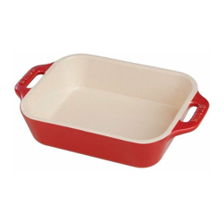 Staub - Pirofila Gratin Rettangolare 26 x 17 cm Rossa in Ceramica en oferta