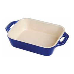 Staub - Pirofila Gratin Rettangolare 26 x 17 cm Blu Scura in Ceramica precio