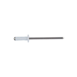 SACTO RIVETTO RIVETTI IN ALLUMINIO CHIODO ACCIAIO ZINCATO TESTA BIANCA RAL 9010-4 mm-12 mm-1000 PZ 4 mm 12 mm 1000 PZ en oferta