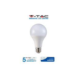 S-dshop - LAMPADINA LED V-Tac Bulbo E27 18W 125W Lampade Luce Calda Naturale Fredda SAMSUNG-naturale en oferta