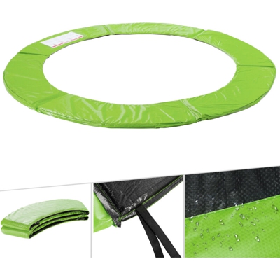 Arebos Copertura Bordo di Protezione per Trampolino Elastico Molla 244cm verde chiaro