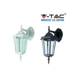 S-dshop - V-TAC LAMPADA DA MURO APPLIQUE DA GIARDINO LANTERNA E27 ESTERNO IP44 VT-750-BIANCO características