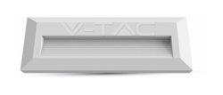 V-TAC VT-1162 FARETTO SEGNAPASSO LED RETTANGOLARE 3W IP65 ESTERNO GRIGIO BIANCO NER-naturale-BIANCO - S-DSHOP precio