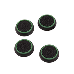 Bastone del pollice Manopole Tappi in silicone Joystick copertura controller di gioco protezione compatibile con Ps3 Ps4 Xbox 360 Xbox One Nero Verde  precio