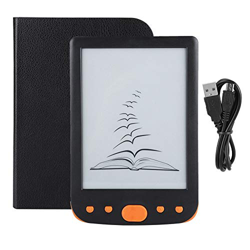 Ebook Reader: Display ad Alta risoluzione da 6 Pollici, Schermo E-Ink, Massimo 32 GB(橙色) precio