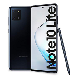 Samsung Galaxy Note10 Lite Smartphone, Display 6.7" Super AMOLED, 3 Fotocamere Posteriori, 128 GB Espandibili, RAM 6 GB, Batteria 4500 mAh, 4G, Hybrid en oferta