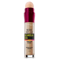 Maybelline New York Correttore Liquido Il Cancella Età On Bacche Di Goji E Haloxyl, Copre Immediatamente Le Occhiaie E Le Piccole Rughe, 03 Fair características