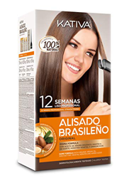 KATIVA Keratin And Argan Oil Brazilian Straightening Kit Formaldehyde Free características