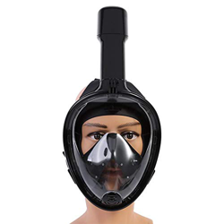 Maschera Full Face per Immersioni, Maschera Full Face per Immersioni Snorkel Maschera Sub per Anit-Fog(L/XL Nero) precio