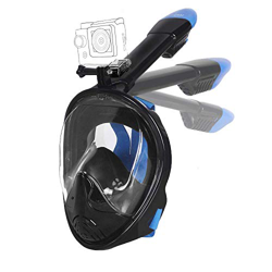 Unigear Maschera Subacquea, Maschera da Snorkeling per Adulti(Nero Carbone,L/XL) precio