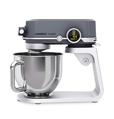 Carrera 18476011 - Robot da cucina in acciaio INOX, colore: Antracite