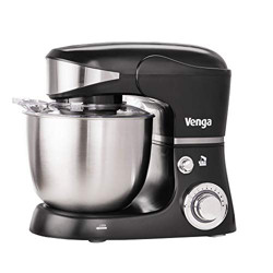 Venga! VG M 3014, robot da cucina e mixer con ciotola, motore da 1000 W, plastica, acciaio inossidabile, 5 L, colore nero características