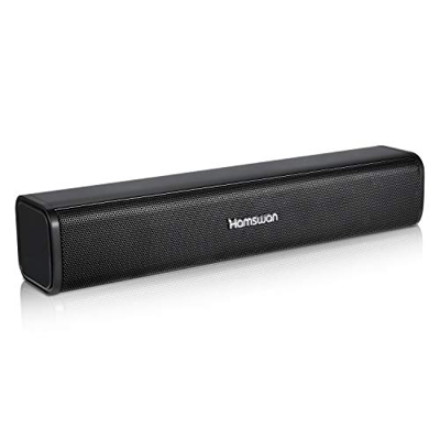 Soundbar Bluetooth REDSTORM Q2 Soundbar Wireless per PC con Bluetooth 5.0, Soundbar Hi-Fi 10W / 87dB, Compatibile con TV/Computer/Festa