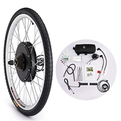 Sfeomi 36V 500W 26'' Kit di Conversione Bici Elettrica Controllo Mozzo Motore Hub E-Bike Ruota Bicicletta Regolatore di velocità (Ruota Posteriore) en oferta